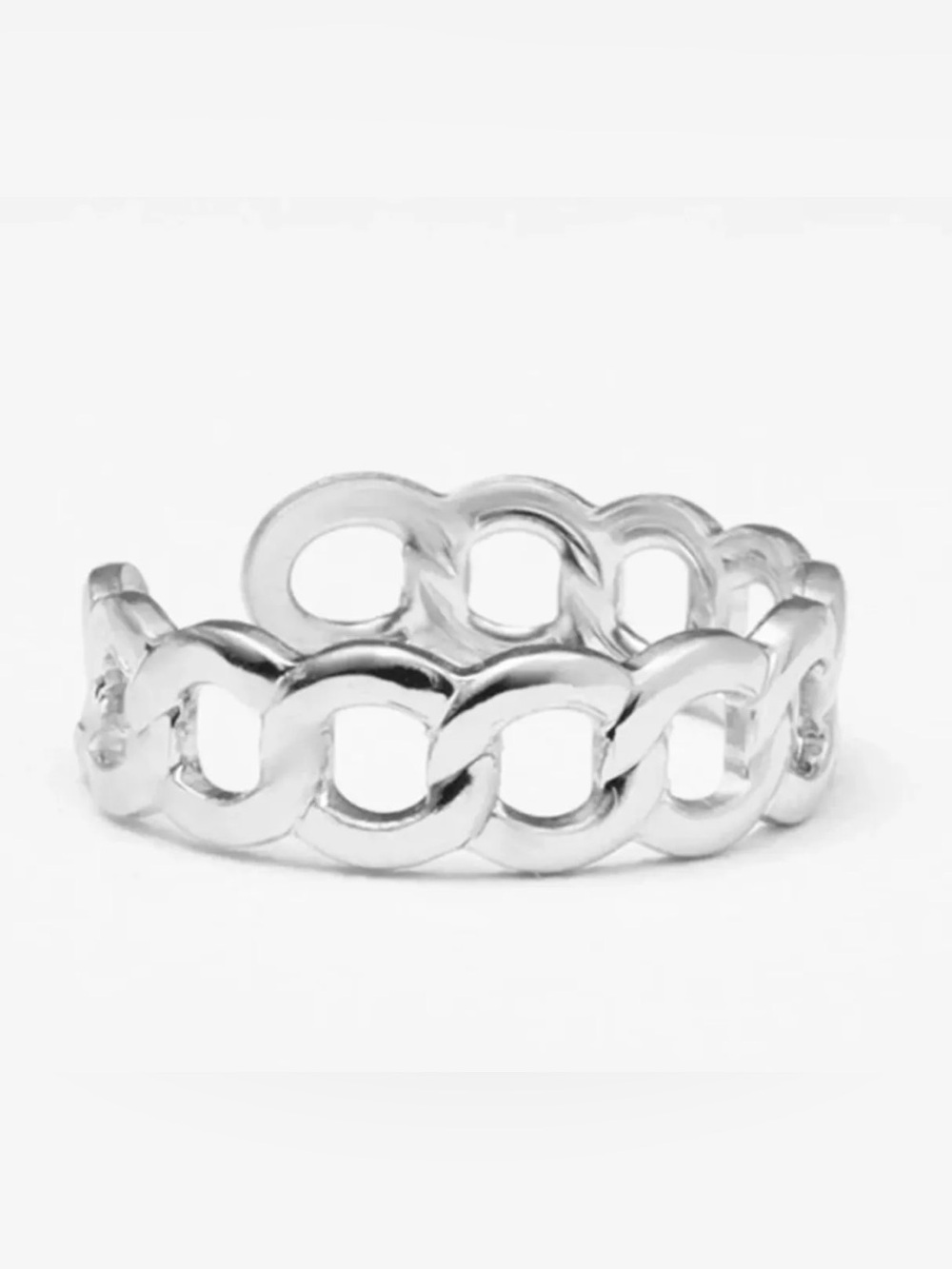 Chunky Chain Open Ring